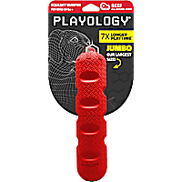 Playology Beef Scented Squeaky Bumper Jumbo Dog Toy