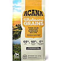 ACANA Wholesome Grains Free-Run Poultry & Grains Recipe with Cage-Free Eggs Dry Dog Food