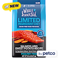 WholeHearted Limited Ingredient Diet Salmon & Sweet Potato Recipe Dog Food