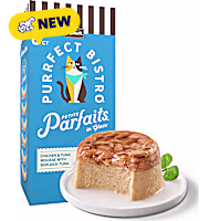 Merrick Purrfect Bistro Petite Parfaits Chicken and Tuna Mousse in Glaze Gravy for Wet Cat Treats