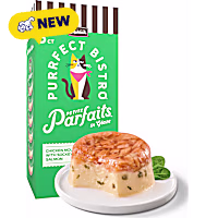 Merrick Purrfect Bistro Petite Parfaits Chicken Mousse with Sockeye Salmon in Glaze Gravy Wet Cat Treats