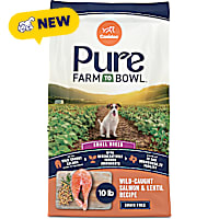 Canidae Pure Farm To Bowl Wild-Caught Salmon & Lentil, Small Breed Recipe Dog Food