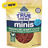 Blue Buffalo True Chews Minis Premium Jerky Cuts with Real Chicken, Natural Dog Treats Mineral-Enhanced for Flavor