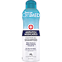TropiClean OxyMed Medicated Anti Itch Oatmeal Shampoo for Pets