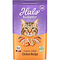 Halo Holistic Complete Digestive Health Cage-free Chicken Recipe Adult Dry Cat Food