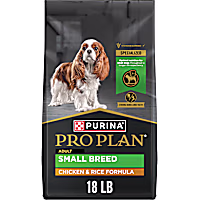 Purina Pro Plan Small Breed Chicken and Rice Formula with Guaranteed Live Probiotics Dry Dog Food