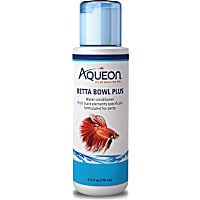 Aqueon Betta Bowl Plus Water Conditioner & Dechlorinator