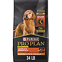 Purina Pro Plan with Probotics Shredded Blend Chicken & Rice Formula Senior Dry Dog Food
