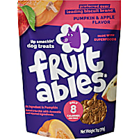 Fruitables Pumpkin & Apple Flavor Baked Deliciously Healthy Dog Treats
