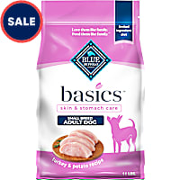 Blue Buffalo Basics Limited Ingredient Diet, Turkey, Small Breed Adult Dry Dog Food