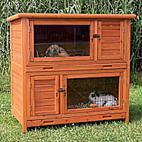 TRIXIE Natura Insulated Two Story Rabbit Hutch
