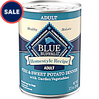 Blue Buffalo Blue Homestyle Recipe Fish And Sweet Potato Dinner With Garden Vegetables Wet Dog Food