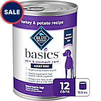Blue Buffalo Basics Grain-Free, Turkey, Adult Wet Dog Food