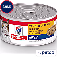 Hill's Science Diet Senior 7+ Tender Chicken Dinner Canned Wet Cat Food