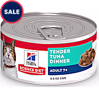 Hill's Science Diet Senior 7+ Tender Tuna Dinner Canned Wet Cat Food