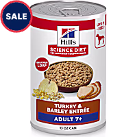 Hill's Science Diet Turkey & Barley Entree Senior 7+ Canned Dog Food
