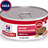 Hill's Science Diet Savory Salmon Entree Adult Canned Cat Food