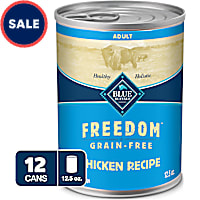 Blue Buffalo Freedom Natural Grain-Free, Chicken Recipe, Wet Dog Food