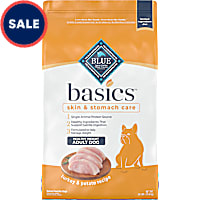 Blue Buffalo Blue Basics Skin & Stomach Care Natural Adult Healthy Weight Turkey & Potato Dry Dog Food