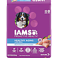 IAMS PROACTIVE HEALTH Healthy Aging Large Breed Dry Senior Dog Food with Real Chicken