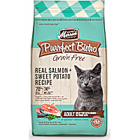 Merrick Purrfect Bistro Grain Free, Real Salmon And Sweet Potato Recipe Natural Dry Cat Food For Adult Cats