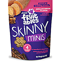 Fruitables Skinny Minis Bison Soft & Chewy Dog Treats