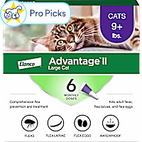 Advantage II Vet-Recommended Flea Treatment & Prevention for Large Cats