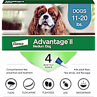 Advantage II Vet-Recommended Flea Treatment & Prevention for Medium Dogs