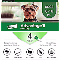 Advantage II Vet-Recommended Flea Treatment & Prevention for Small Dogs