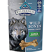 Blue Buffalo Wilderness Trail Treats Wild Bones, Dental Chews for Large Dogs