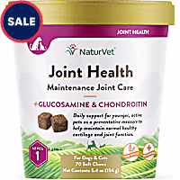 NaturVet Joint Health Maintenance Care Dog Soft Chews
