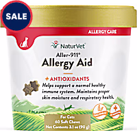 NaturVet Cat Allergy Aid Supplement