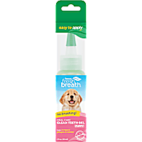 TropiClean Fresh Breath Oral Care Clean Teeth Gel for Puppies