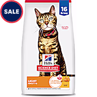Hill's Science Diet Adult Light Chicken Recipe Dry Cat Food