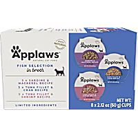 Applaws Natural Pot Multipack Fish Selection Wet Cat Food