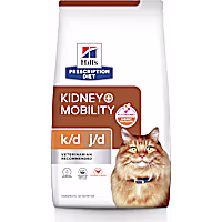Hill's Prescription Diet k/d + j/d Kidney + Mobility Chicken Flavor Dry Cat Food