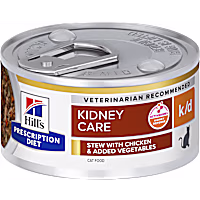 Hill's Prescription Diet k/d Kidney Care Chicken & Vegetable Stew Canned Cat Food