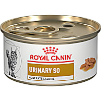 Royal Canin Veterinary Diet Urinary SO Moderate Calorie Morsels in Gravy Cat Food
