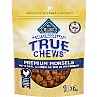 Blue Buffalo True Chews Natural Premium Morsels Chicken Dog Treats