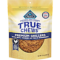 Blue Buffalo True Chews Chicken Premium Grillers Made in the USA with Natural Ingredients Dog Treats