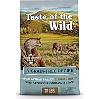 Taste of the Wild Appalachian Valley Adult Small Breed High Protein Grain-Free Recipe Venison & Garbanzo Beans Dry Dog Food