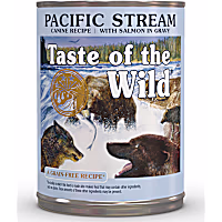Taste of the Wild Pacific Stream Canine Dog Food Recipe with Salmon in Gravy