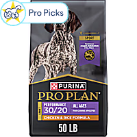 Purina Pro Plan Sport Performance 30/20 Chicken and Rice Formula High Protein Dry Dog Food