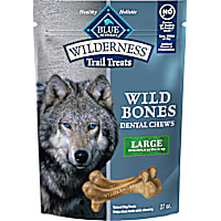 Blue Buffalo Wilderness Wild Bones Grain-Free Medium Dental Chews Dog Treats