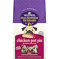 Wellness Old Mother Hubbard Classic Chicken Pot Pie Natural Mini Oven-Baked Biscuits Dog Treats