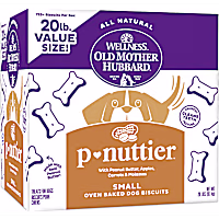 Old Mother Hubbard by Wellness Classic P-Nuttier Natural Small Oven-Baked Biscuits Dog Treats