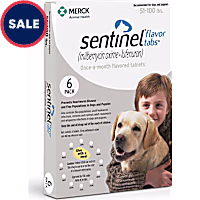 Sentinel Flavor Tabs for Dogs 51 to 100 lbs