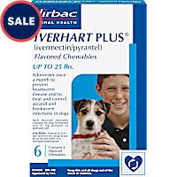 Iverhart Plus Chewable Tablets for Dogs 1 to 25 lbs.