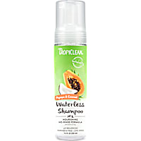 TropiClean Papaya & Coconut Waterless Shampoo for Pets