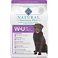 Blue Buffalo Natural Veterinary Diet Weight Management+Urinary Care Chicken Dry Dog Food